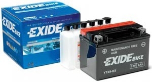 EXIDE Batterie moto Exide EB4L-B YB4L-B 12v 4ah 60A pas cher