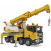 Bruder Nákladné auto Scania so žeriavom Liebherr 3571