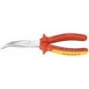 Knipex Kliešte VDE 200mm polguľaté zahnuté s bočným cvikom 1000V, 2626200 26 26 200