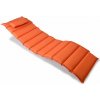 Divero 321 Polstrovanie na lehátko - oranžová