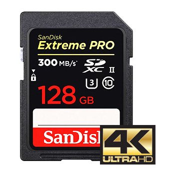 SanDisk SDXC 128GB UHS-II U3 SDSDXPK-128G-GN4IN