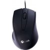 C-TECH Myš WM-07/Ergonomická/Optická/Pro praváky/1 200 DPI/Drátová USB/Černá