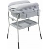 Chicco Pult prebaľovací s vaničkou Cuddle & Bubble - Grey Melange