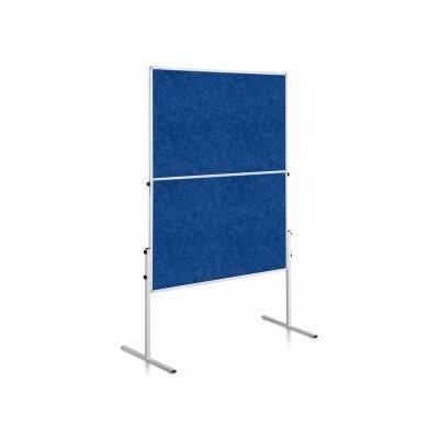 LEGAMASTER Moderačná tabuľa plstená 150x120 cm ECONOMY modrá