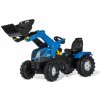 Rolly Toys Šľapací traktor New Holland T7 + predný nakladač RollyFarmtrac