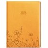 Týdenní diář 2026 Oskar Vivella s ražbou A5 okrová Louka - autor neuvedený