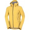 Northfinder Pánska vetruodolná turistická bunda – LOUIE mustard S BU-5395OR