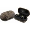 Guess PU 4G Metal Logo TWS bezdrôtové slúchadlá Brown