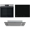 Whirlpool rúra OMK58CU1SX + indukčná varná doska WSQ7360NE + odsávač pár AKR7491IX SETWH23