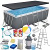 Roštový záhradný bazén 412x201x122 cm 17v1 Bestway 56457N