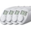 Homematic IP SET 4ks Termostatická hlavica Eqiva - model N, CC-RT-N2-EQ