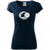 Florbal lopta - Dámske tričko Pure - XS ( Tmavomodrá (veľmi tmavá - skoro čierna) )