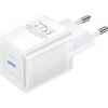 Wall Charger, Vention, FEPW0-EÚ, USB-C, 20W, GaN (biela)