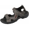 Keen Targhee III Open Toe Sandal M grey/black pánské kožené outdoorové sandály