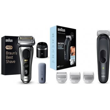 Braun Series 9 Pro+ Wet&Dry + Braun BG3350 sada