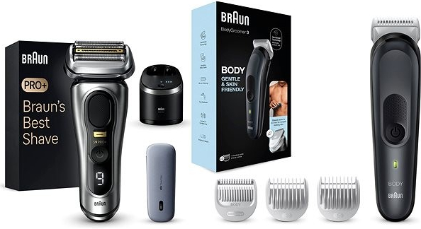 Braun Series 9 Pro+ Wet&Dry + Braun BG3350 sada