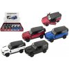 Teddies Auto Kinsmart Land Rover Defender 90 kov/plast 1:36 12,5 cm na spätné natiahnutie, 4 farby