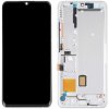 Xiaomi Mi Note 10 Lite OLED LCD displej s dotykovým strieborným rámom predná strana