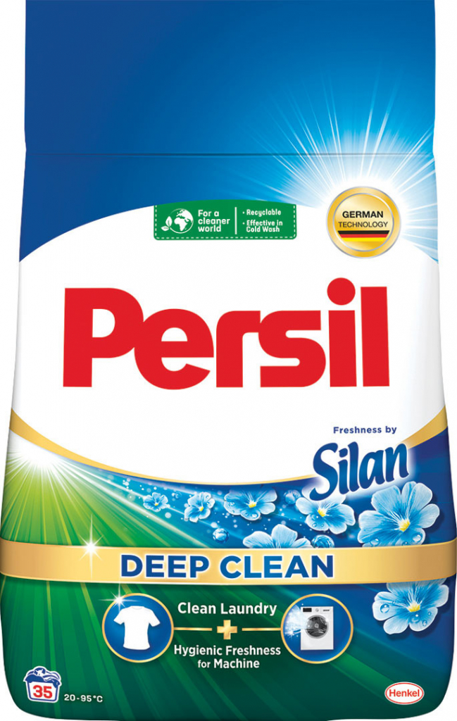 Persil Deep Clean Freshness by Silan prací prášek na na bílé a stálobarevné prádlo 35 PD 2,1 kg