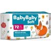 Baby Soft detské vlhčené utierky 72 ks