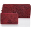 Paolo Peruzzi peňaženka z pravej kože červená - dámska