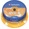 DVD-R VERBATIM 4,7GB 16X 25ks/cake*AZO