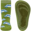 Detské protišmykové ponožky Ewers Stoppersocken SoftStep Bus - forest 19-20