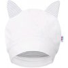 Luxusná detská zimná čiapočka s uškami New Baby Snowy collection, veľ. 62 (3-6m)
