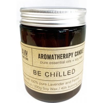 Ashleigh & Burwood Aromaterapeutická sójová sviečka Oddych - Levanduľa a fenikel 200 g