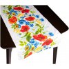 Bellatex obrus vlčí máky červená 50x180cm