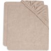 Jollein Poťah na prebaľovaciu podložku 2 ks froté Wild Rose 50 x 70
