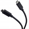 PremiumCord Kabel USB 3.2 konektor C/male - USB 3.2 C/male, černý, 1m ku31cc1bk
