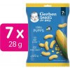 GERBER Snacks kukuričné chrumky 7 x 28 g