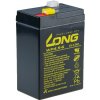 AVACOM Long 6V 4,5Ah olověný akumulátor F1 PBLO-6V004,5-F1A