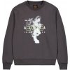 Alpha Industries mikina pánska SMOKE LOGO Sweater vintage grey Farba: šedá, Veľkosť: 3XL