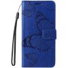 VSETKONAMOBIL 100356 ART BUTTERFLY Peňaženkový obal pre Xiaomi Redmi Note 14 5G modrý