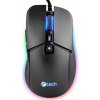 C-TECH Dawn/Herná/Optická/Pre pravákov/6 400 DPI/Drôtová USB/Čierna GM-24L