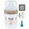 Dojčenská fľaša NUK Perfect Match Temperature Control 150 ml hnedá
