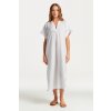 Gant Relaxed Ss Linen Caftan biela