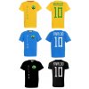 Detský futbalový dres BRAZÍLIA RIVALDO 10