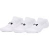 Ponožky Under Armour Performance Cotton 3pk NS White/White/Ultimate Black M