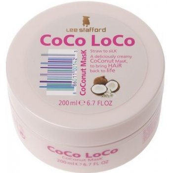 Lee Stafford CoCo LoCo maska na vlasy s kokosovým olejom (Coconut Mask) 200 ml