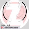 ZIMMERMANN Sada brzdových čeľustí 10990.102.4