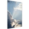 Vertikálny foto obraz fotografie na skle Mraky na nebi 50x100 cm