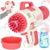 KIK KX4893 Bublinková pištoľ Bubble Machine ružová