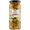 Tesco Zelené vykôstkované olivy v slanom náleve 340 g