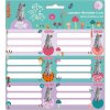 ARS UNA Cute Animals Kitten, štítky na zošity, samolepiace (3x6ks)