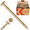 Vruty / Skrutky do dreva s tanierovou hlavou 8X220 mm - 50ks