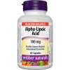 Webber Naturals Alfa lipoová kyselina 100 mg 60 kapsúl