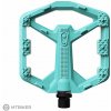 Crankbrothers Stamp 0 Small platformové pedále, tyrkysová